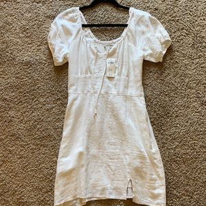 Abercrombie poplin dress with pockets
